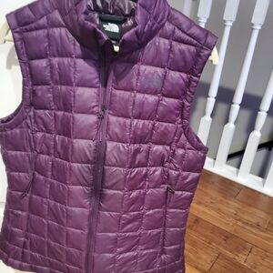 The North Face Women's Quilted Thermoball Purple Vest